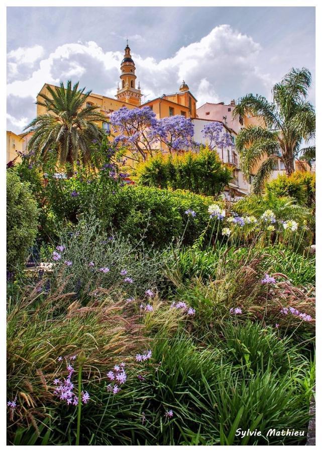 Les Violettes Apartment Menton Exterior photo